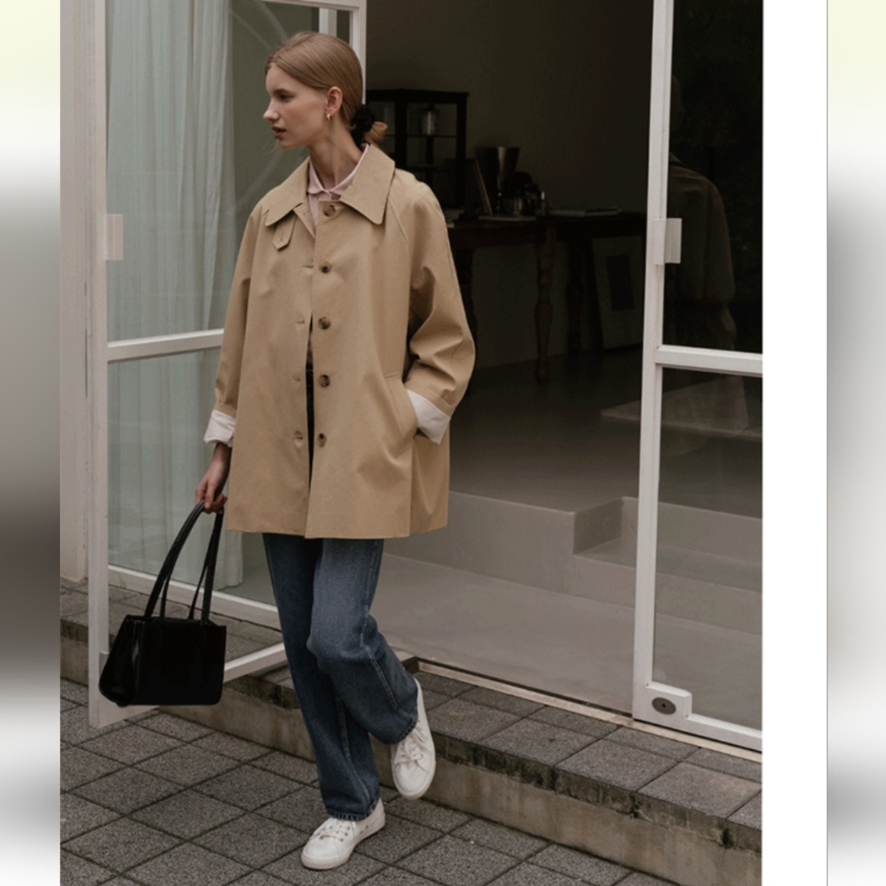 Tillidie Mac Half Trench Deep Beige OS